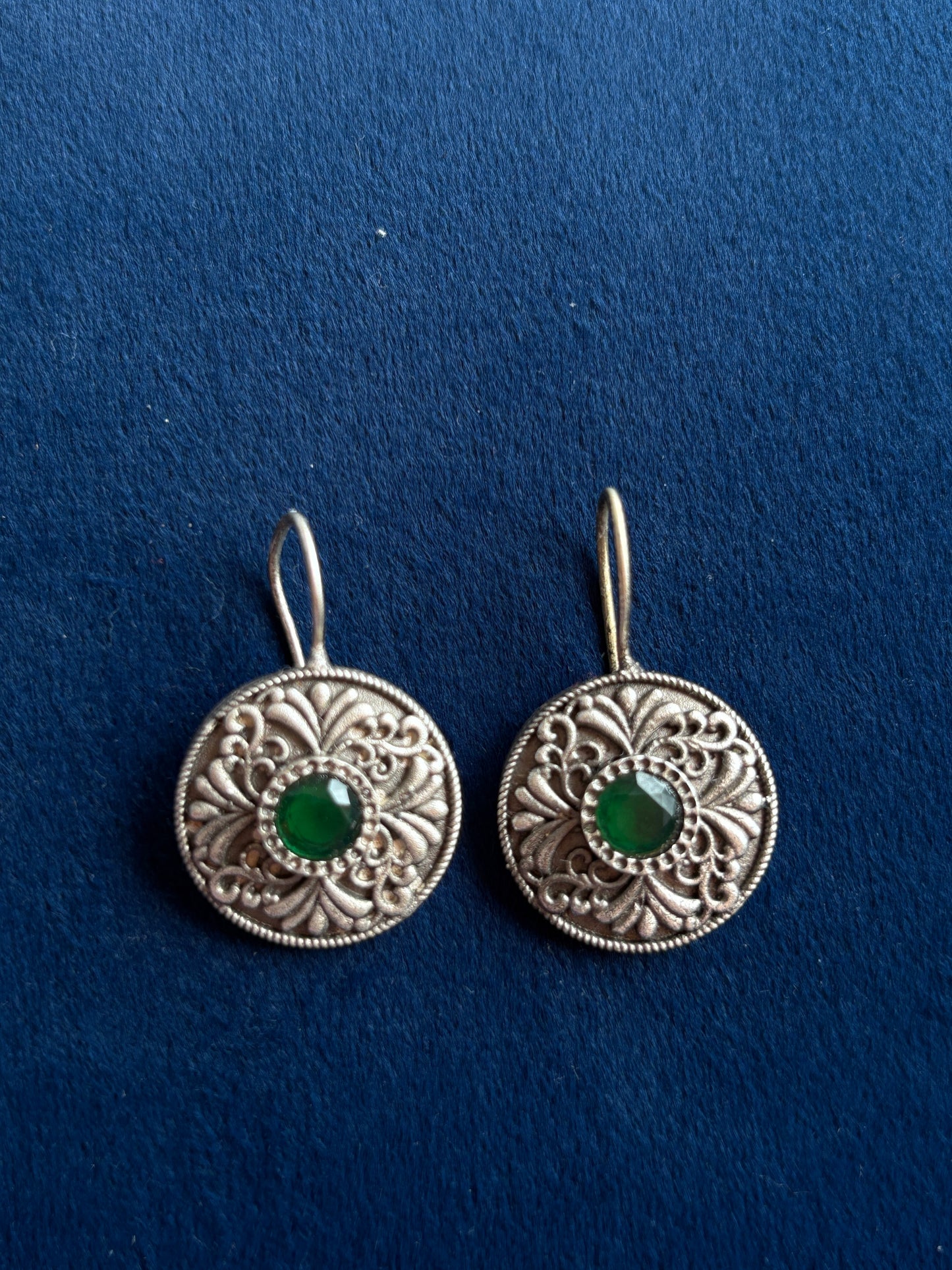 Gulroz Medallion Earrings