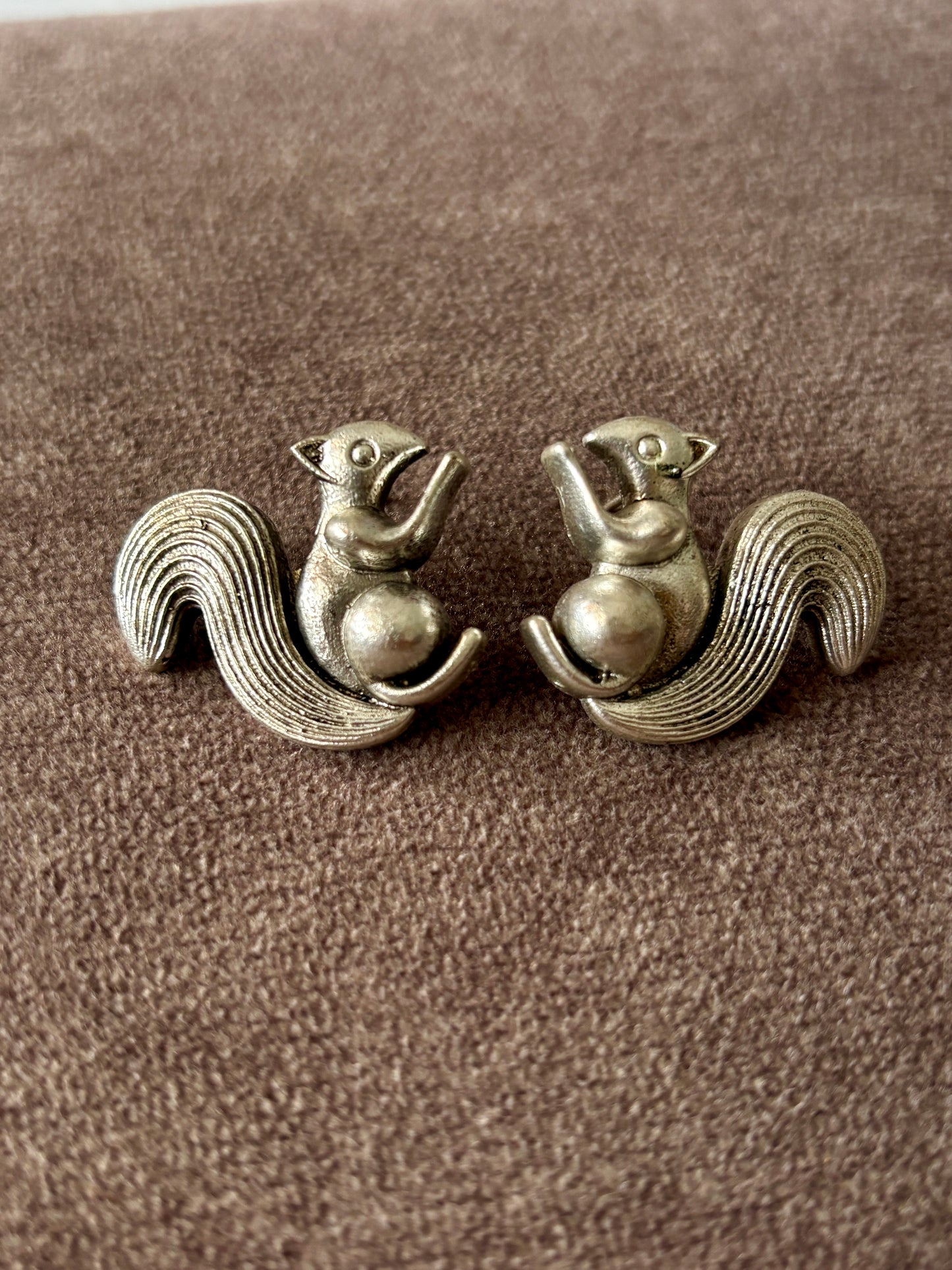 Vintage Squirrel Earrings for Women | Elegant Statement Jewelry