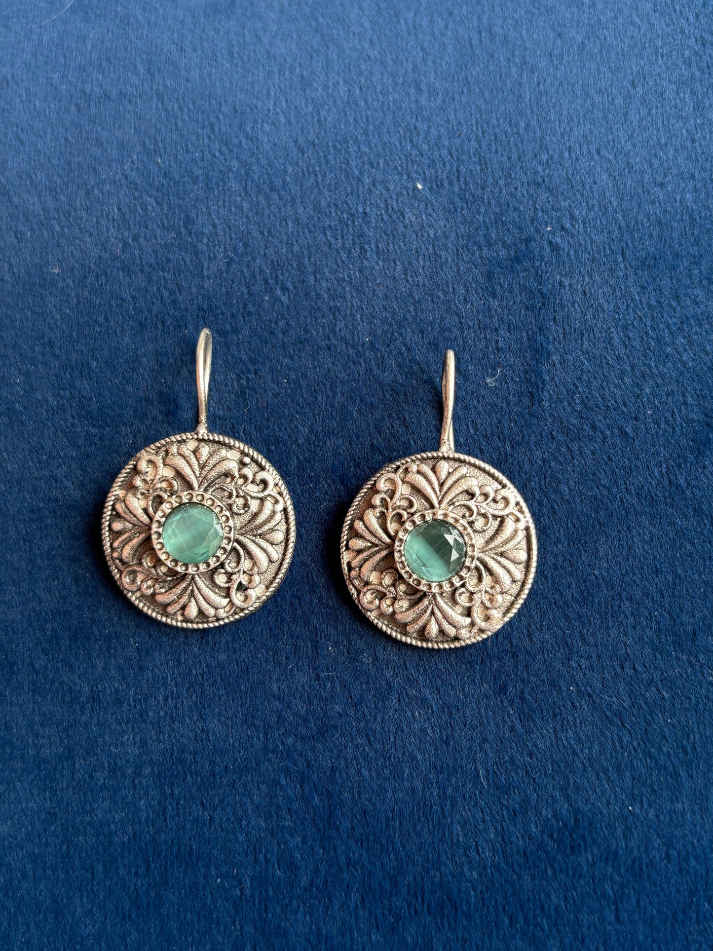 Gulroz Medallion Earrings