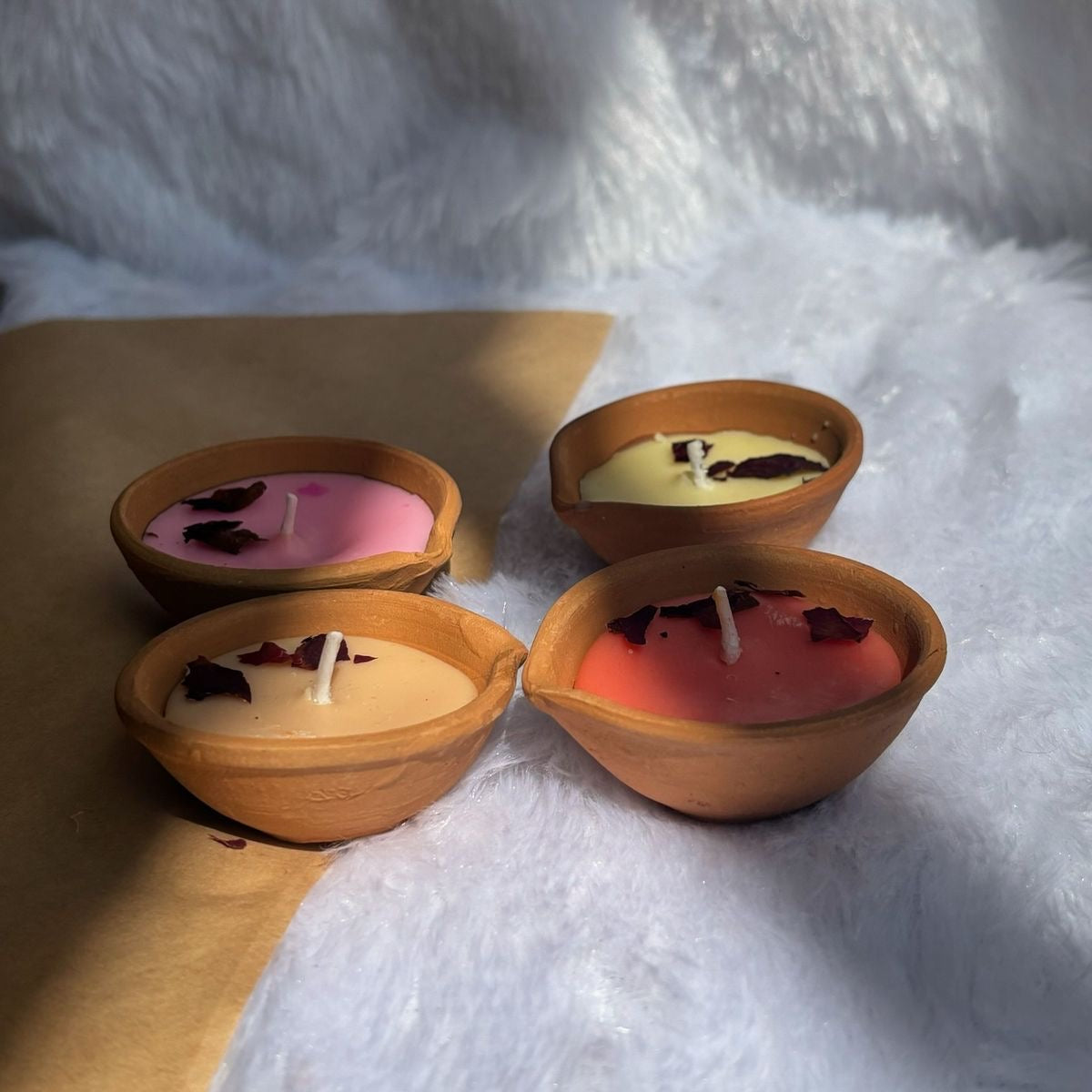 Scented Clay Diya Candle