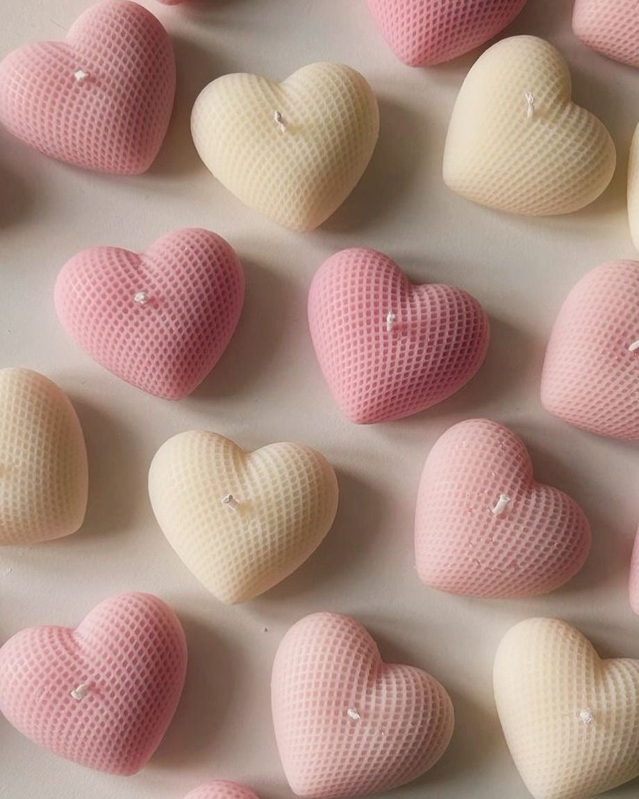 Heart candle
