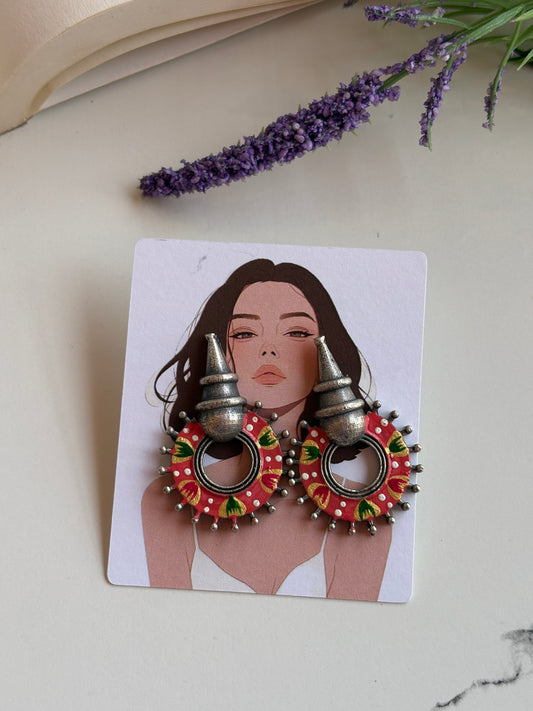 Oxidised hoop