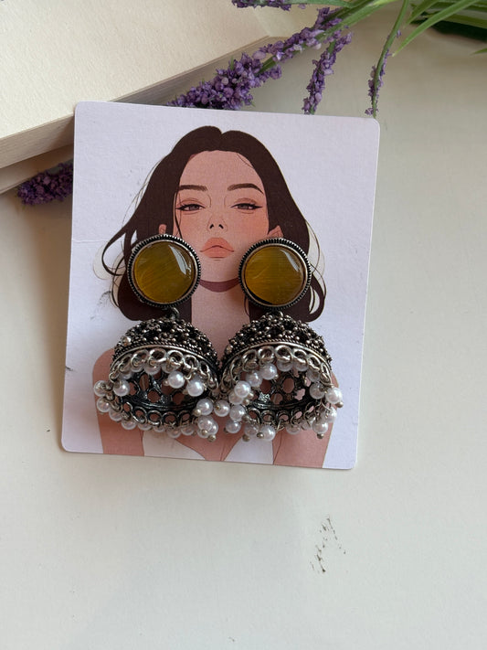 Jhumaka Oxidised earrings