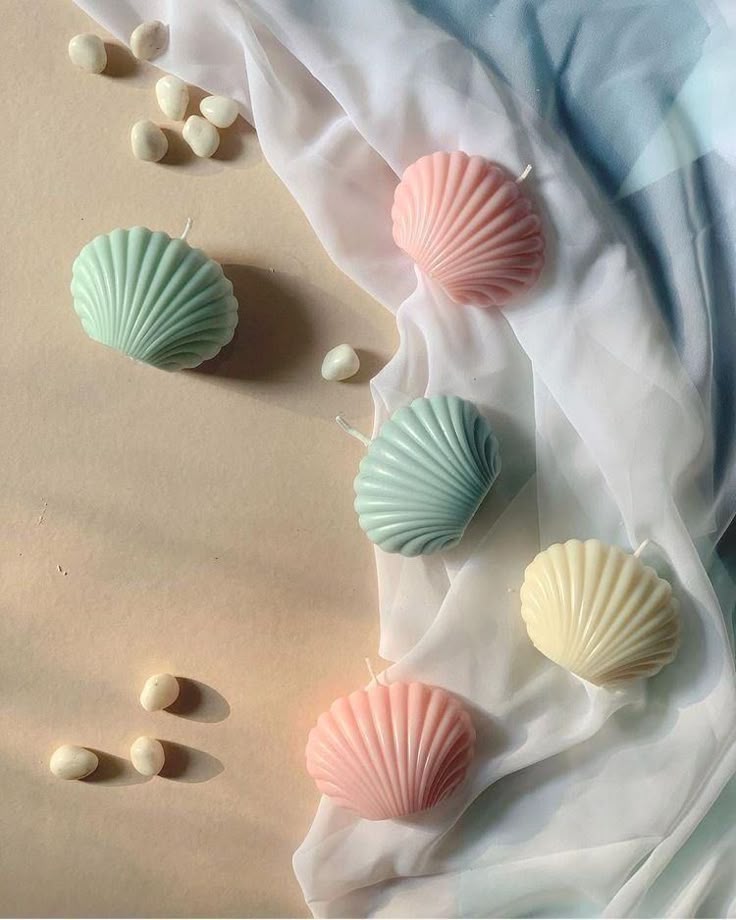 Shell-Shaped Scented Candle