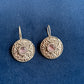 Gulroz Medallion Earrings