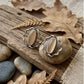 Oxidized Silver Stud Earrings for Women,