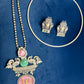 Royal Fusion Oxidised Necklace Set