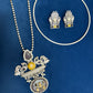 Royal Fusion Oxidised Necklace Set