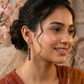 Oxidised Stone Drop Earrings for Women |