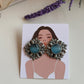 Oxidised hoops