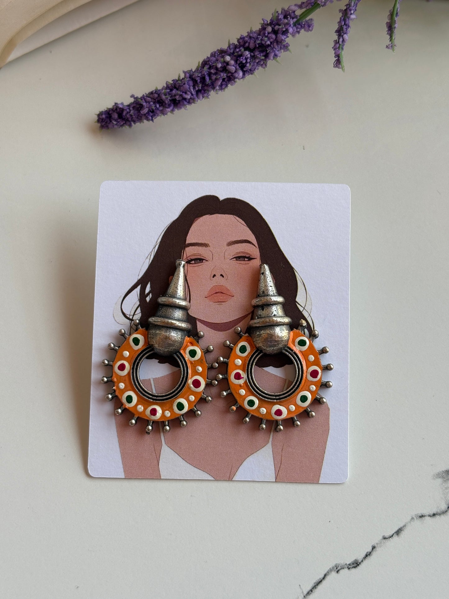 Oxidised hoop