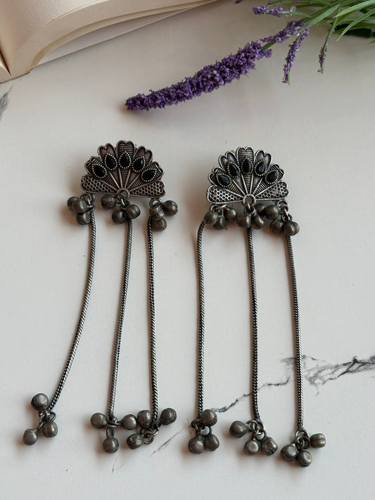 Kashmiri Oxidised earrings