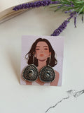 Oxidised earring