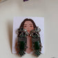Oxidised earrings
