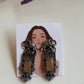 Oxidised earrings