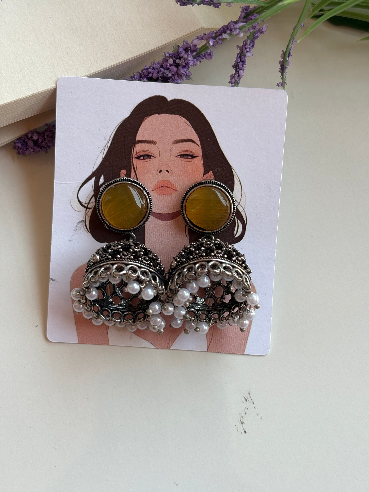 Jhumaka Oxidised earrings