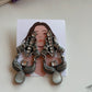 Boho-Gothic Oxidised earrings