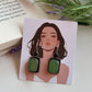 Oxidised earrings