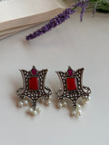 Oxidised earrings