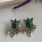 Oxidised earrings