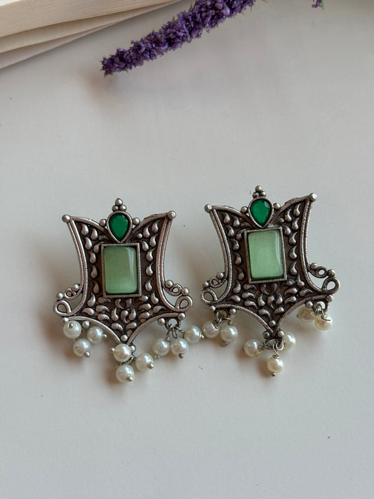 Oxidised earrings