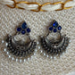 Oxidised chand bali